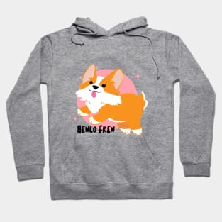 Wholesome Corgi Henlo Fren Hoodie